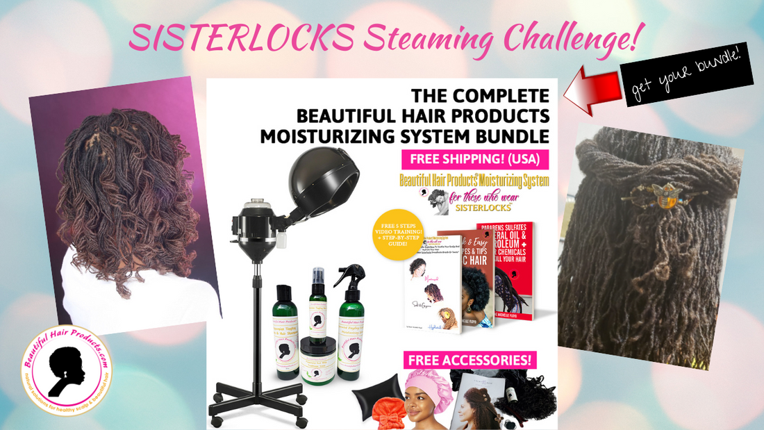 Sisterlocks Steaming challenge