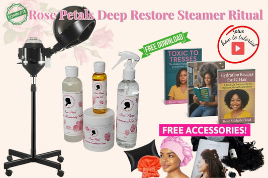 Premium Moisturizing Steamer Kits - Rose Petals