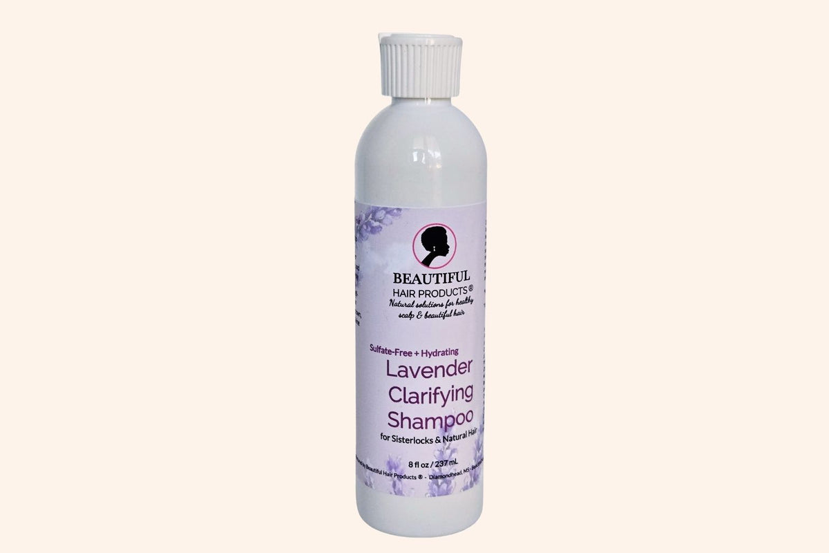 Lavender Clarifying & Hydrating Shampoo for Sisterlocks and high porosity hair by Beautiful Hair Products