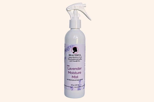 Lavender Daily Moisture Mist for Sisterlocks and high porosity hair by Beautiful Hair Products
