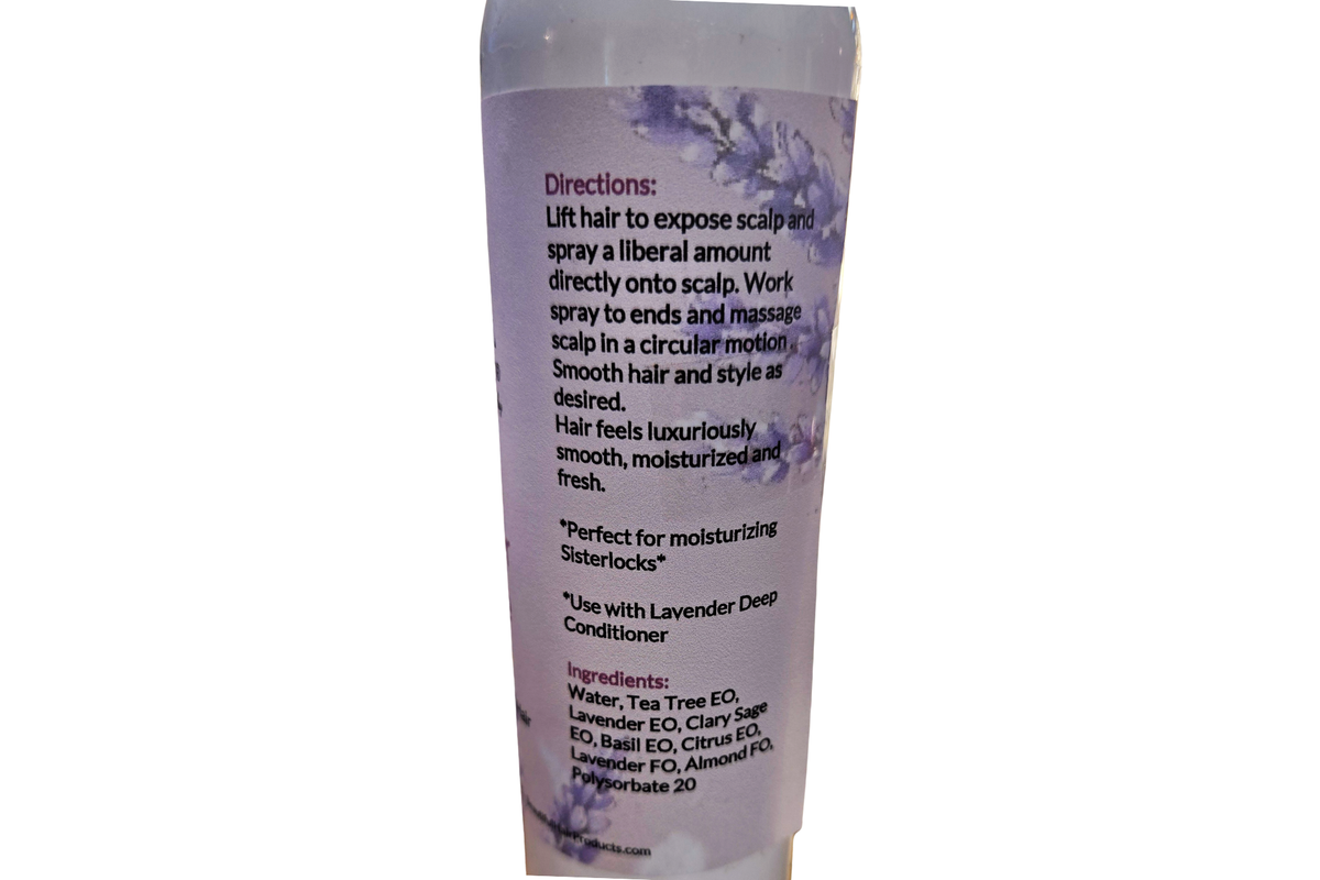 moisturizing spray for high porosity Sisterlocks