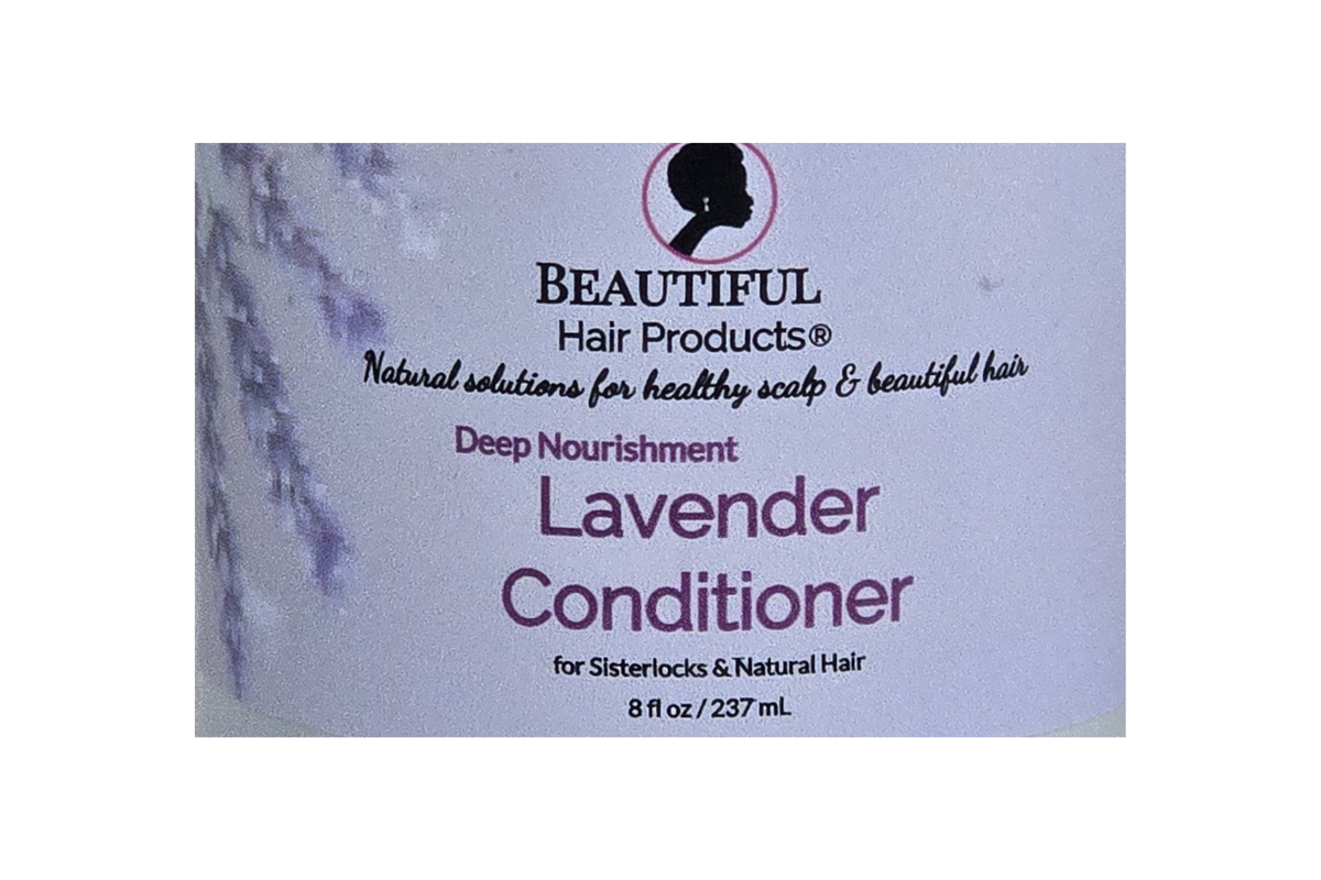 Lavender Deep Conditioning Whip for Sisterlocks and high porosity hair by Beautiful Hair Products