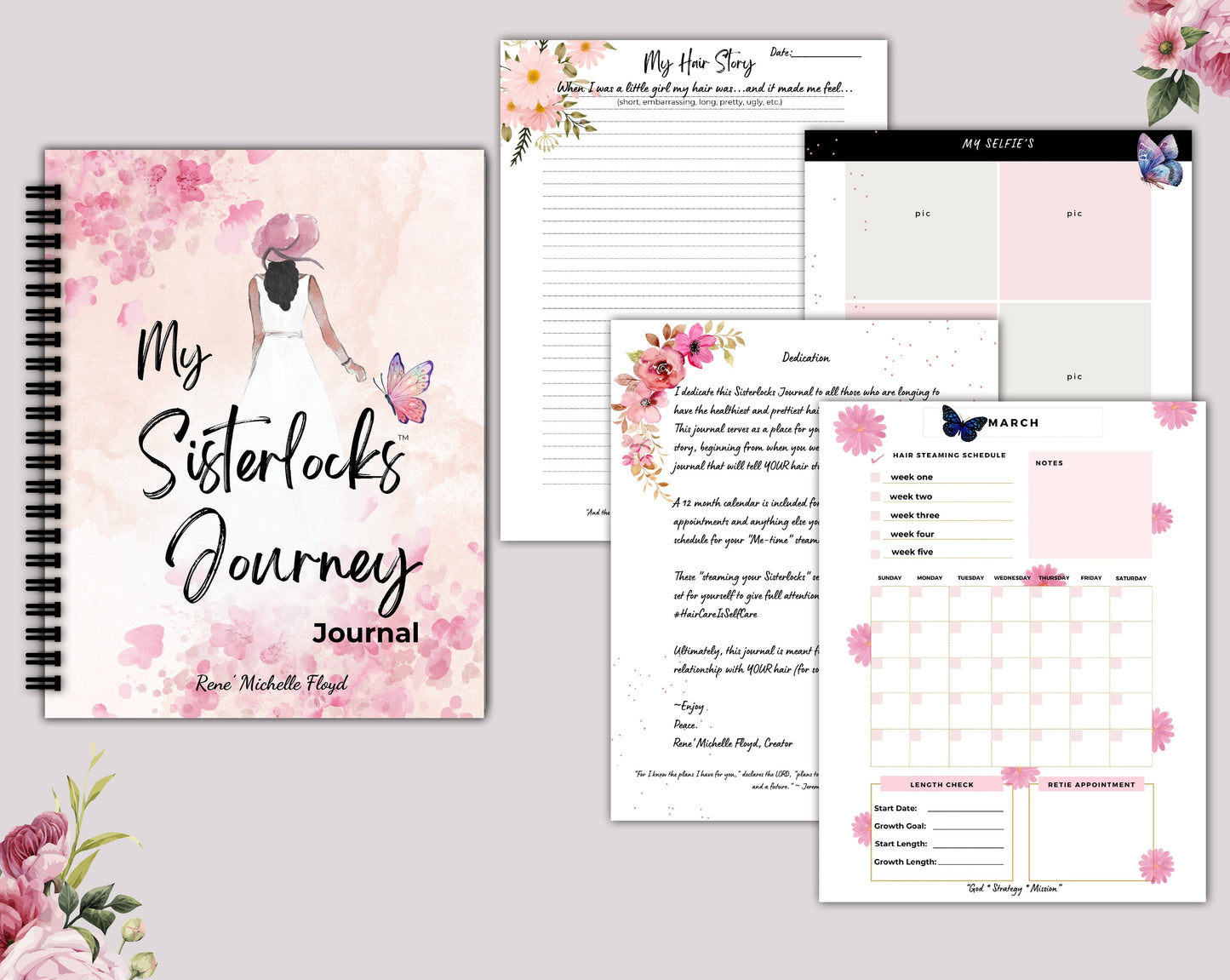My Sisterlocks Journey Journal