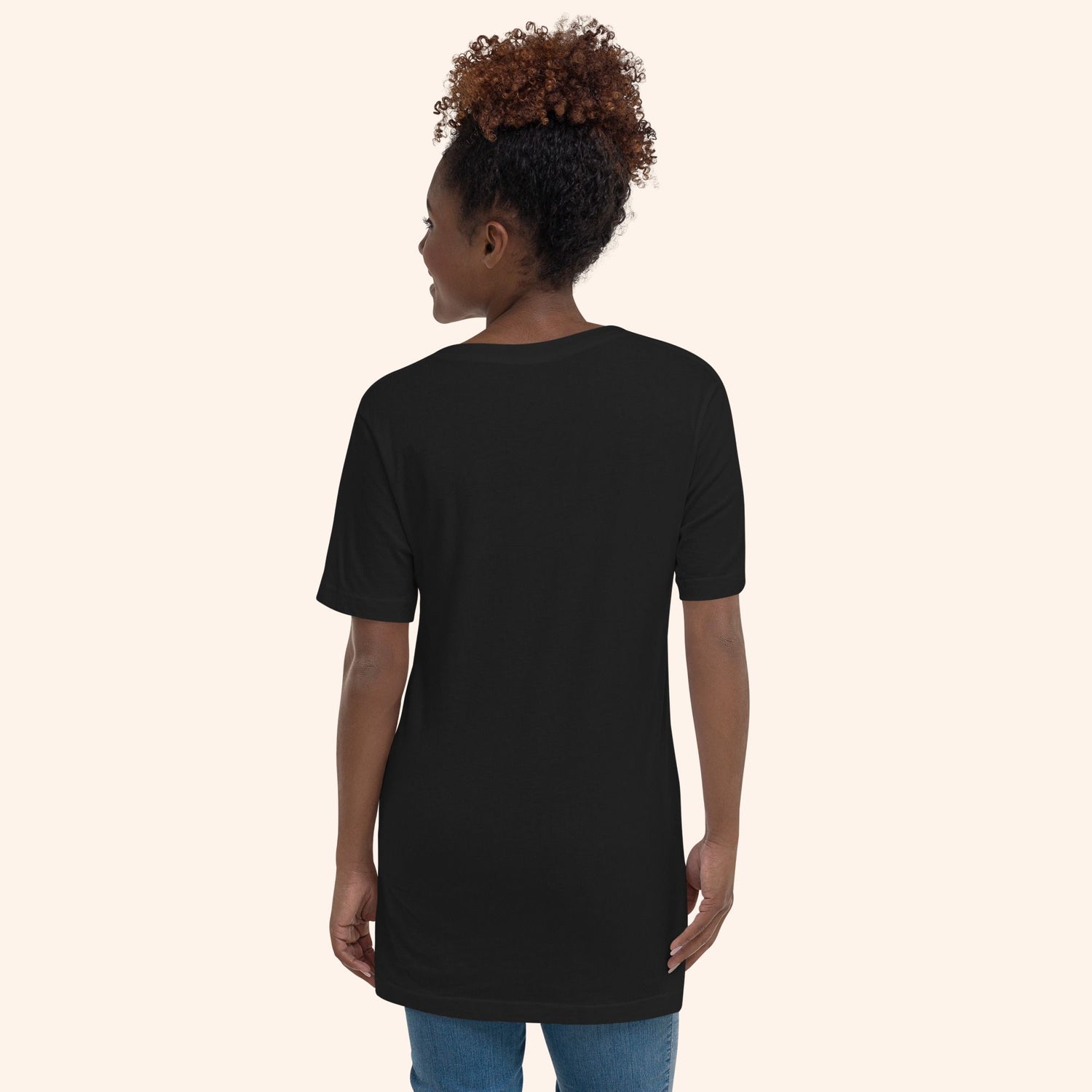 Queen of Steam T-Shirt, black tee with royal crown design and comfortable fit for hair care enthusiasts

