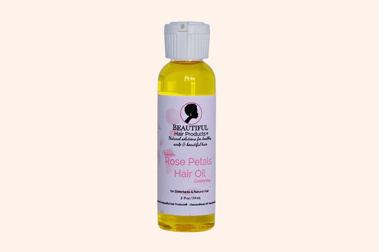 Rose Petals Hair Oil for Sisterlocks and medium porosity hair by Beautiful Hair Products