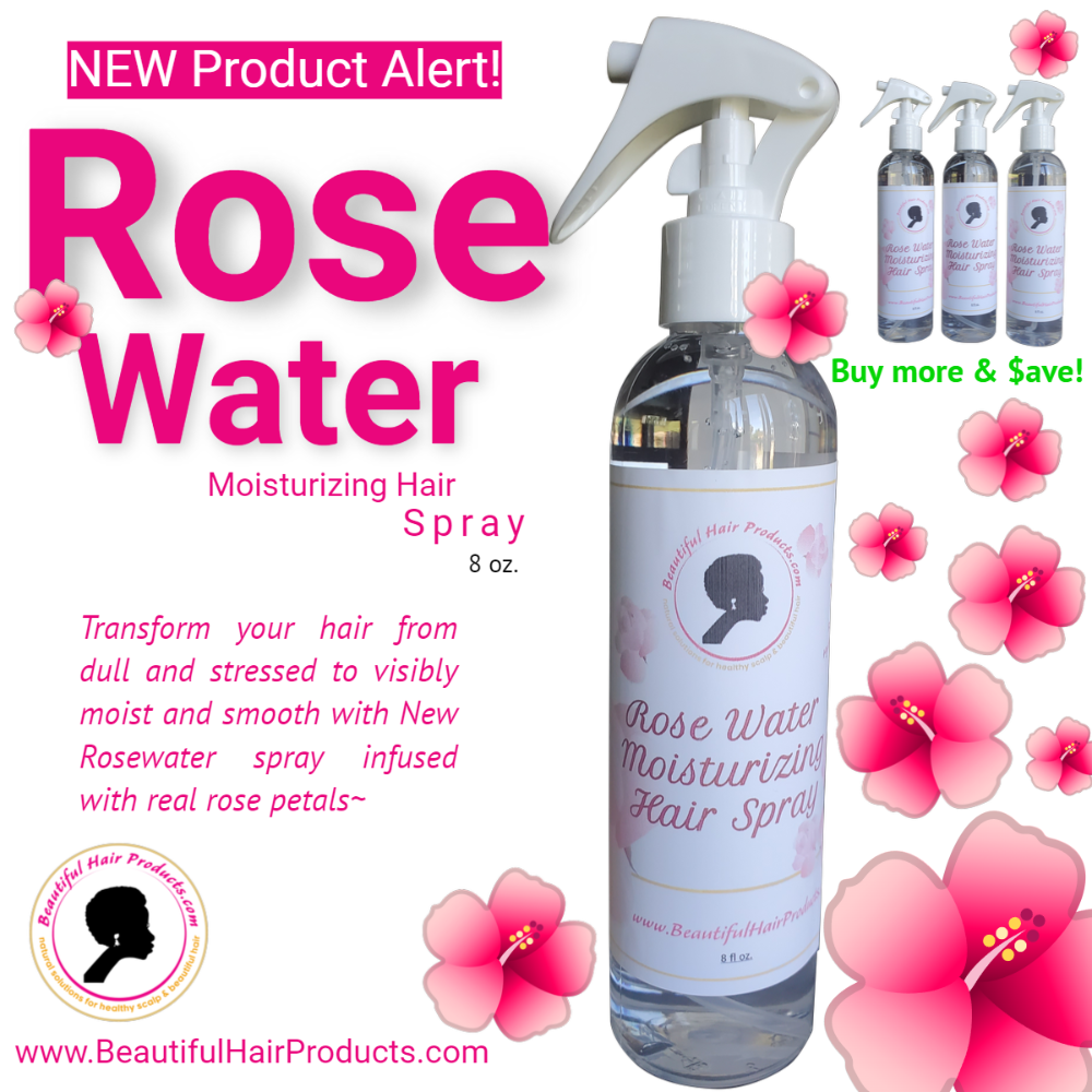 rose water hydrating spray3- 8 oz