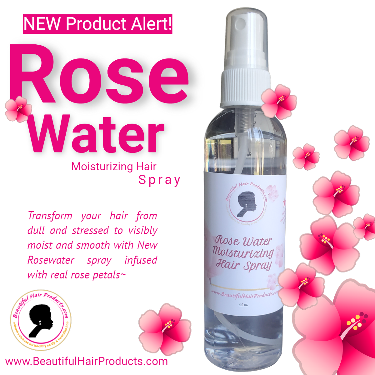 rose water spray-4oz