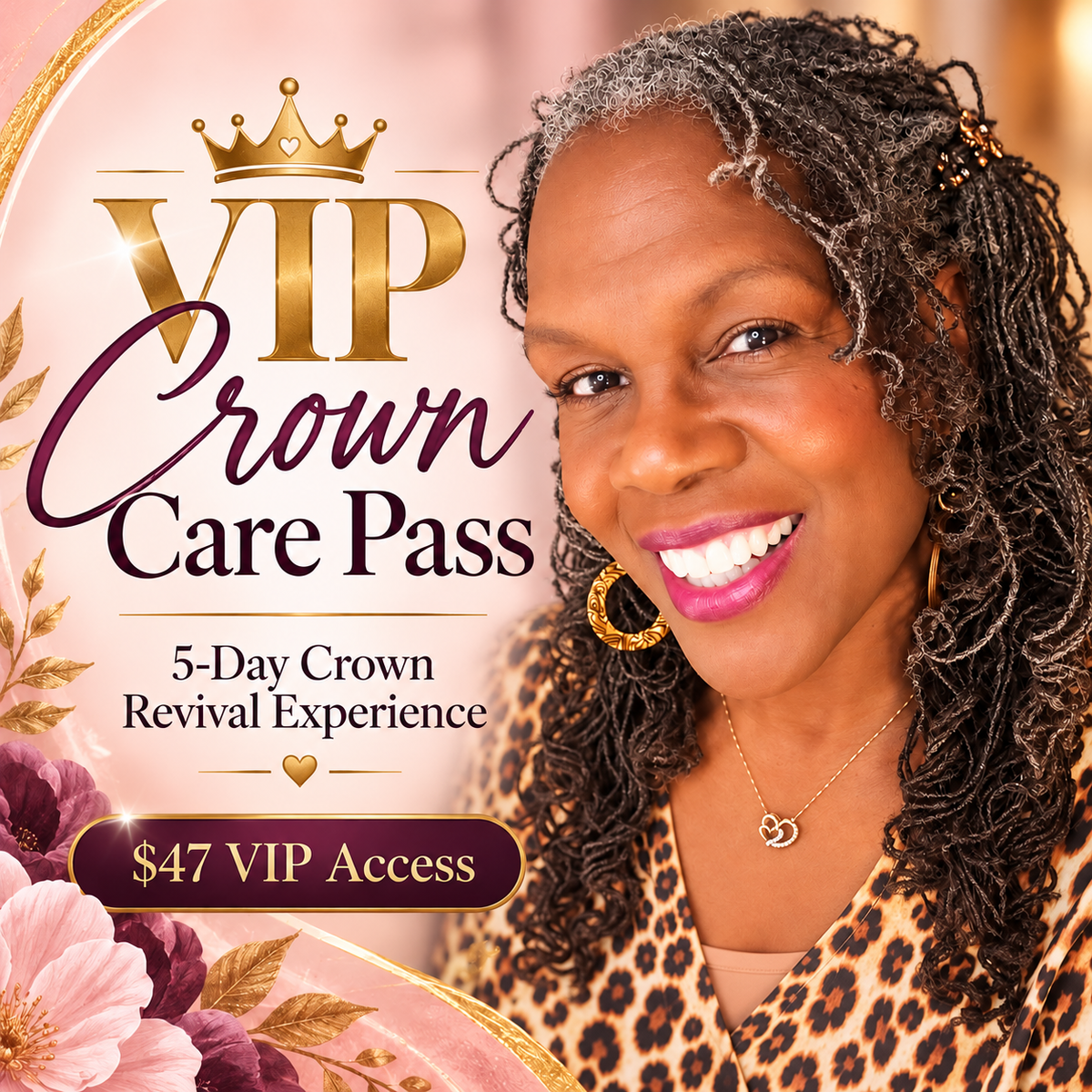 VIP Crown Care Pass for the 5-Day Crown Revival Experience, $47 VIP access