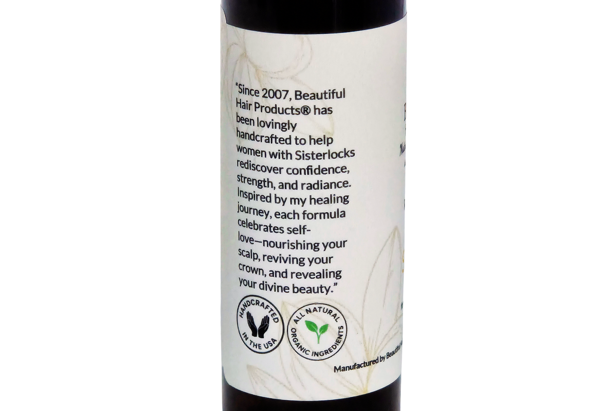 Argan Scalp & Hair Oil for Sisterlocks & Medium Porosity Hair
