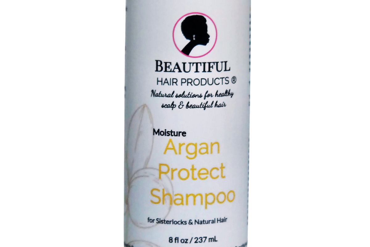 Argan Moisture Protect Shampoo for Sisterlocks & Medium Porosity Hair