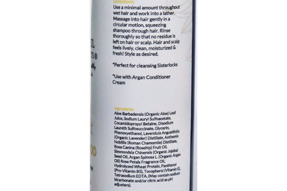 Argan Moisture Protect Shampoo for Sisterlocks & Medium Porosity Hair