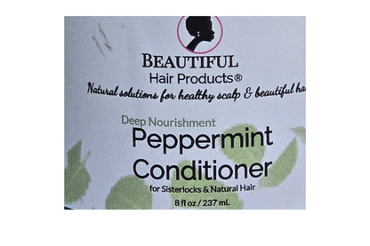 Peppermint Deep Conditioning Cream for Sisterlocks & Low Porosity Hair