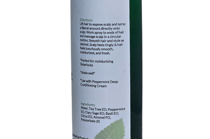 Peppermint Daily Cooling Moisture Mist for Sisterlocks & Low Porosity Hair