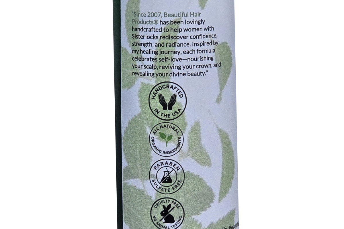 Peppermint Daily Cooling Moisture Mist for Sisterlocks & Low Porosity Hair