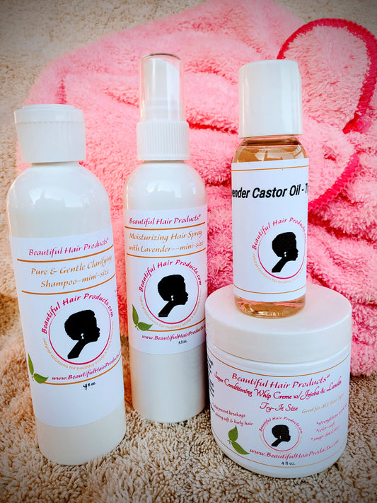 LAVENDER Hair Care Collection - TRY-IT-SIZE + FREE Towel Cap + FREE Shipping!