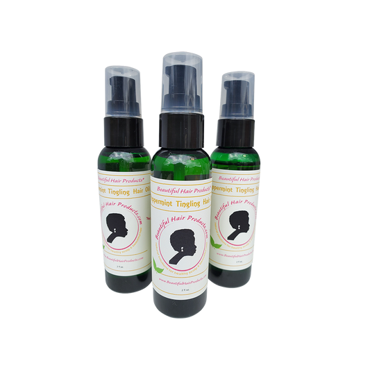 peppermint hair oil 3 pack